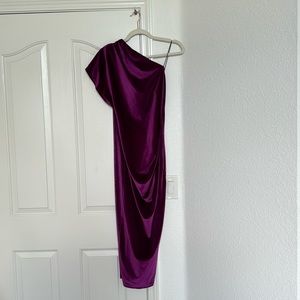 Women’s velvet formal dress